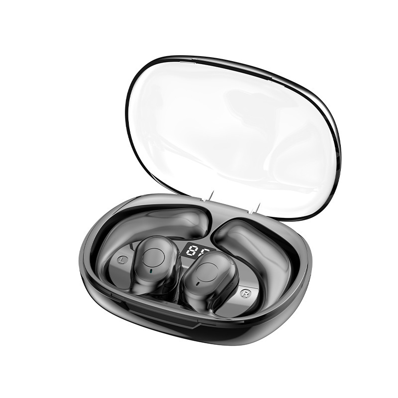 Open Air TWS Earbuds with Transparent Case